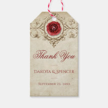 Rosa de joyas | Vintage Crimson Grunge Gracias