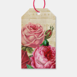 Etiquetas Para Regalos Rosas