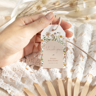 Etiquetas Para Regalos Rustiс Boho Wildflowers Baby Shower