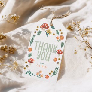 Etiquetas Para Regalos Rustic Forest Woodland Baby Shower Gracias