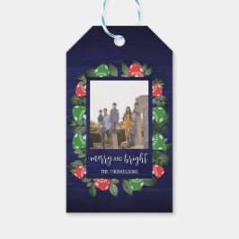 Etiquetas Para Regalos Rustic Woodland Whimsical Mushrooms Christmas