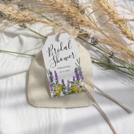 Etiquetas Para Regalos Rústico Lemons & Lavender Bridal Shower Favor