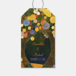 Etiquetas Para Regalos Rústicos Árboles de amor Bodas Gracias