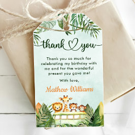 Etiquetas Para Regalos Safari Wild One First Birthday