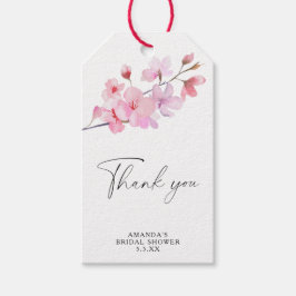 Etiquetas Para Regalos Sakura - Agradecimiento de Boda