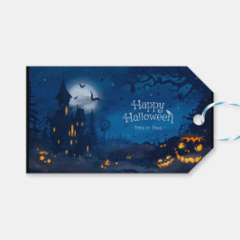 Etiquetas Para Regalos Saludos de Halloween