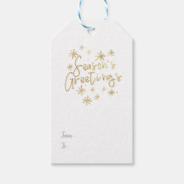 Etiquetas Para Regalos Saludos de temporada