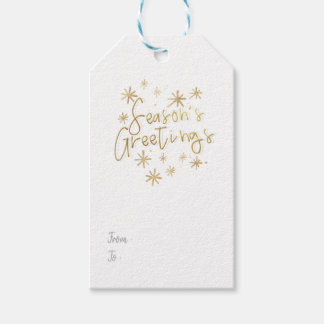 Etiquetas Para Regalos Saludos de temporada