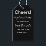 Etiquetas Para Regalos Saludos guarda la fecha simple minimal moderno ele<br><div class="desc">diseño</div>