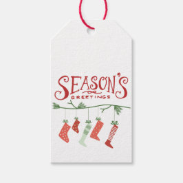 Etiquetas Para Regalos Saludos y Navidades de temporada