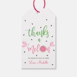 Etiquetas Para Regalos sandía Gracias a Melon Gracias