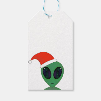 Etiquetas Para Regalos Santa alien
