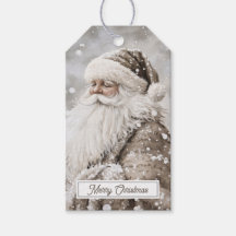 Santa Claus Antiguo Feliz Navidad