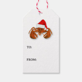 Etiquetas Para Regalos Santa Claus Lobster Gift Tag