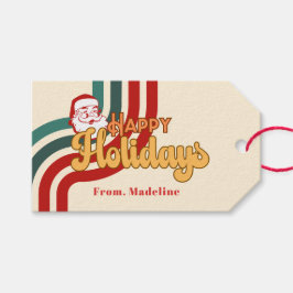 Etiquetas Para Regalos Santa Claus traviesa