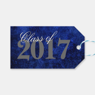 Etiquetas Para Regalos Sapphire Grad Blue Royal Cobalt Azure Year