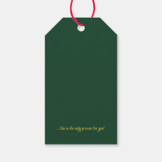 Etiquetas Para Regalos Sarcastic Minimalist Holiday Gift Tag