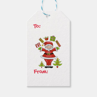 Etiquetas Para Regalos Sassy Santa