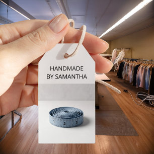 Etiquetas Para Regalos Sastre Costurera Minimalista Moderna