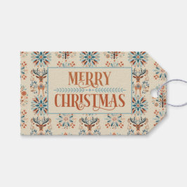 Etiquetas Para Regalos Scandinavian Deer Holiday