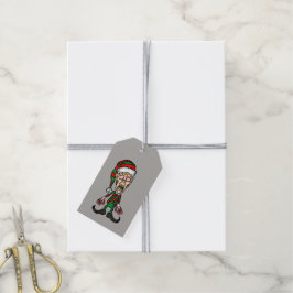 Etiquetas Para Regalos Scary Merry Christmas Elf