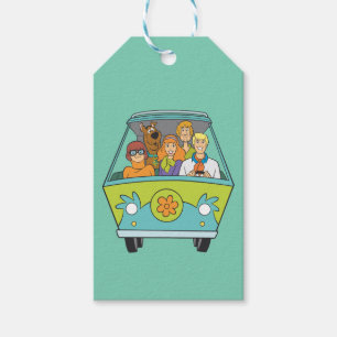 Etiquetas Para Regalos Scooby-Doo y la máquina de misterio de pandillas