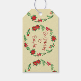 Etiquetas Para Regalos Sé alegre y brillante