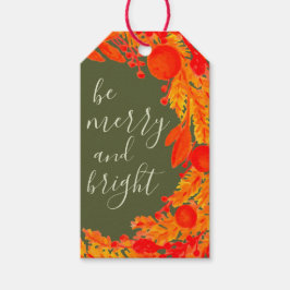 Etiquetas Para Regalos Sé amargo y brillante ・ Vacaciones en invierno por