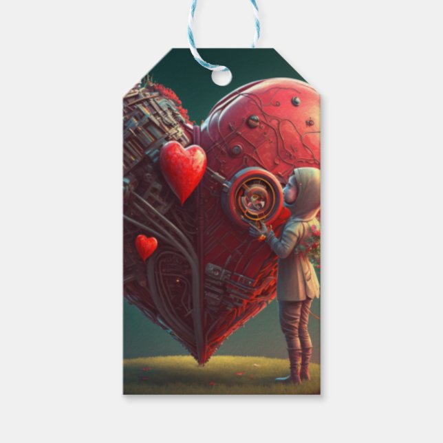 Etiquetas Para Regalos Sé mi Valentine (Anverso)