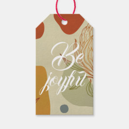 Etiquetas Para Regalos Sea Alegre ・ Protea Line Abstract Shapes Trendy