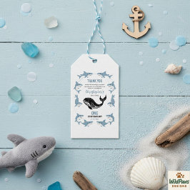 Etiquetas Para Regalos Sea Animals Shark 1st Birthday | Under the Sea