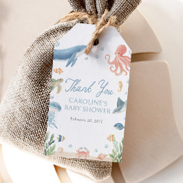 Etiquetas Para Regalos Sea You Soon Under the Sea Baby Shower