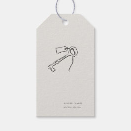 Etiquetas Para Regalos Sealed Key- Regency Correspondence Archive