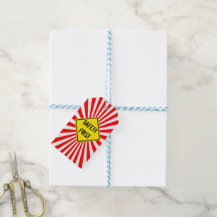 Etiquetas Para Regalos seguridad primero