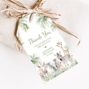 Etiquetas Para Regalos Selva Safari salvaje uno de los animales favorece