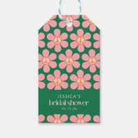 Señal de Paz Flor Verde Rosa Regalo de Despedida d