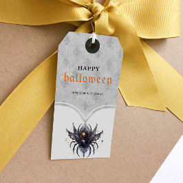 Etiquetas Para Regalos Sencilla fiesta gótica de Halloween