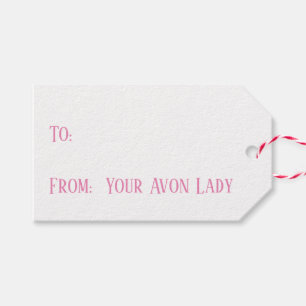 Etiquetas Para Regalos Señora Gift Tags de Avon