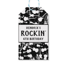 Servilletas para fiesta de cumpleaños de guitarra
