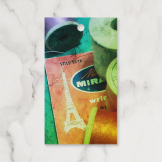 Etiquetas Para Regalos Sew in Love Relieve metalizado Gift Tag