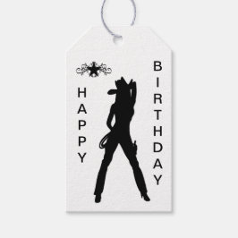 Etiquetas Para Regalos Sexy Cowgirl