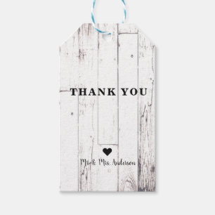 Etiquetas Para Regalos Shabby Chic Blanco Madera Rústica Granero de Casa