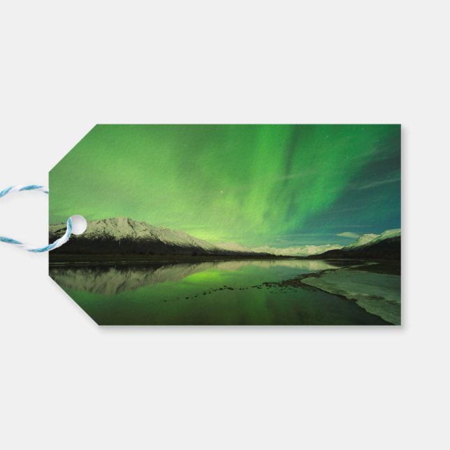 Etiquetas Para Regalos Shallow Aurora (Reverso Horizontal)
