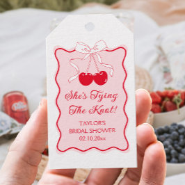Etiquetas Para Regalos Shes Tying Knot Bridal Shower
