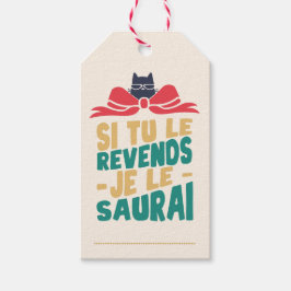 Etiquetas Para Regalos Si tu le revends je le saurais