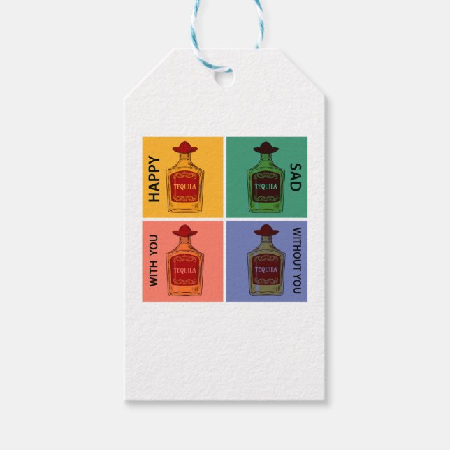 Etiquetas Para Regalos Siempre Tequila (Anverso)