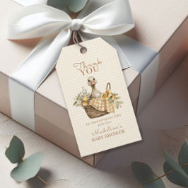 Etiquetas Para Regalos Silly Goose Lemon Baby Shower Thank You