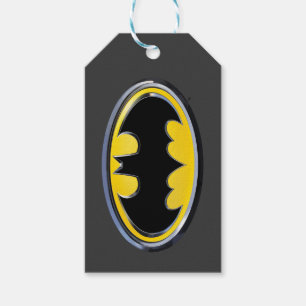 Etiquetas Para Regalos Símbolo de Batman Logotipo clásico