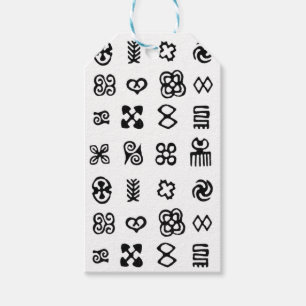 Etiquetas Para Regalos Símbolos africanos de Adinkra