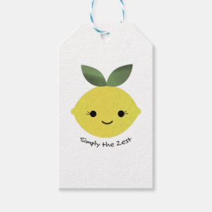 Etiquetas Para Regalos Simplemente el limón más lindo de Kawaii